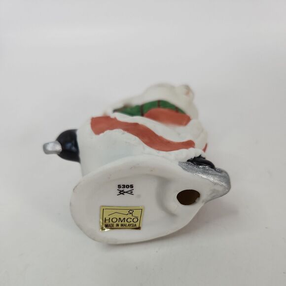 VINTAGE Homco Christmas Ice Skating Bunny Rabbits Boy & Girl 4" Figurines 5305 - Picture 12 of 15